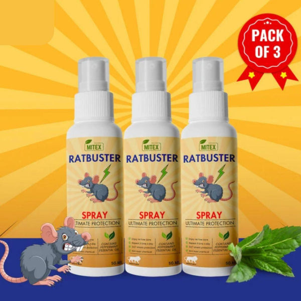 Ratbuster Spray 50ML (Pack of 3)